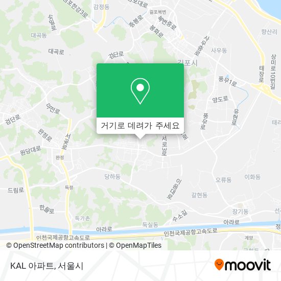 KAL 아파트 지도