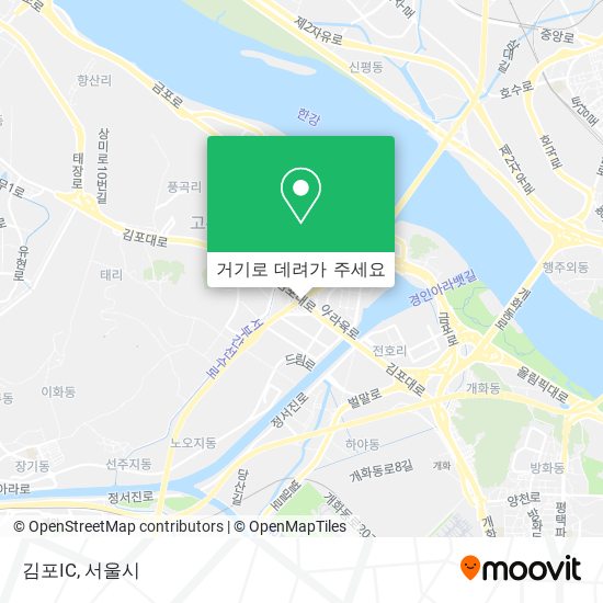 김포IC 지도