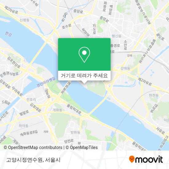 고양시정연수원 지도