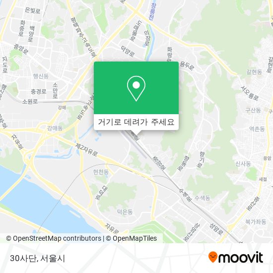 30사단 지도