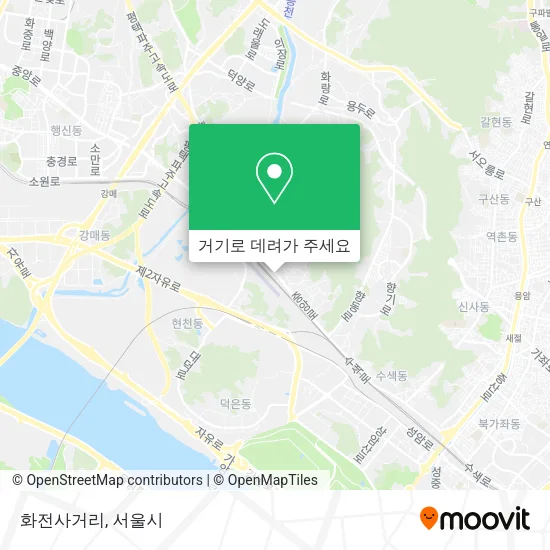 화전사거리 지도