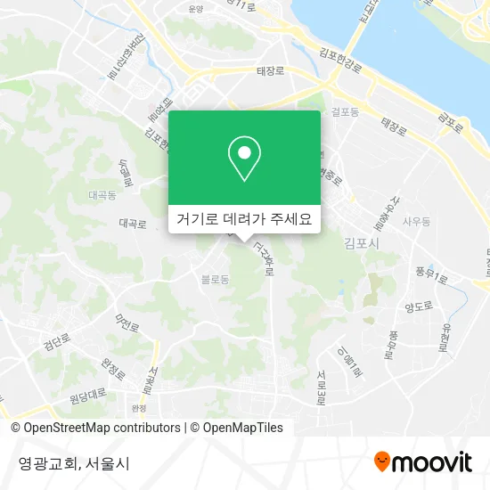영광교회 지도