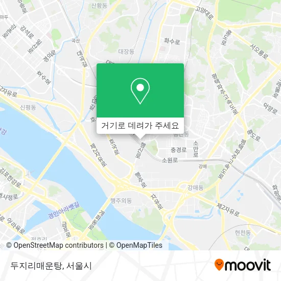 두지리매운탕 지도