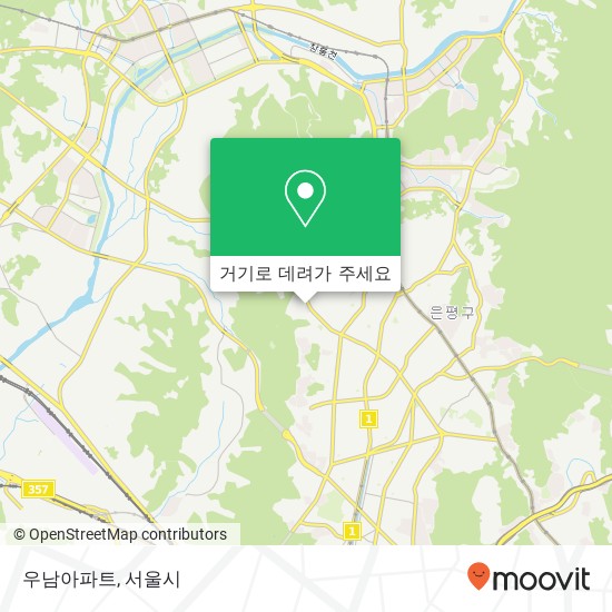 우남아파트 지도