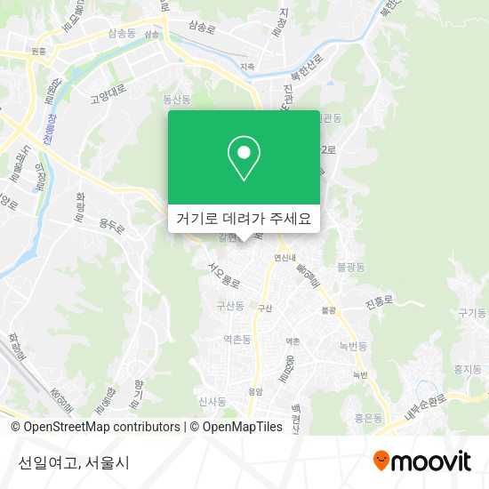 선일여고 지도