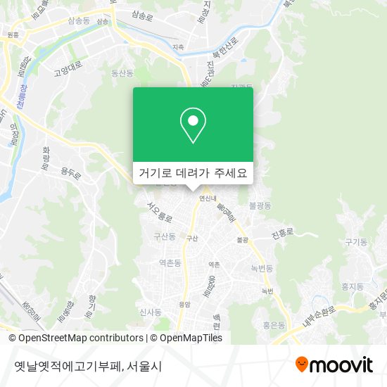 옛날옛적에고기부페 지도