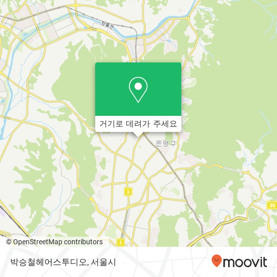 박승철헤어스투디오 지도