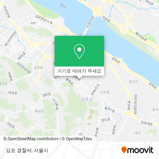 김포 경찰서 지도