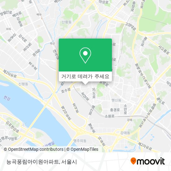 능곡풍림아이원아파트 지도