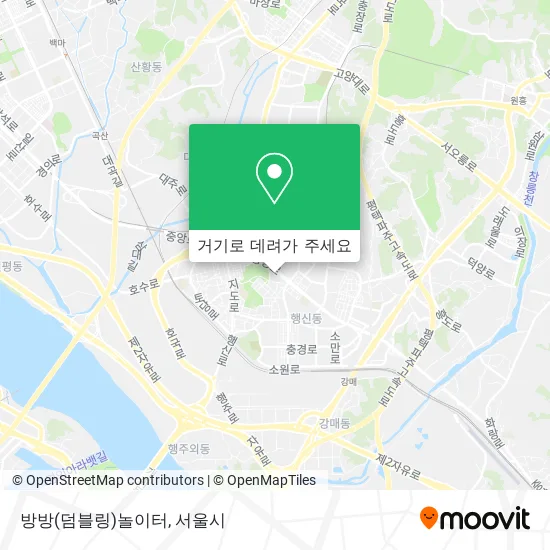 방방(덤블링)놀이터 지도