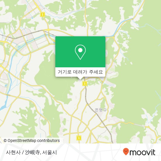 사현사 / 沙峴寺 지도