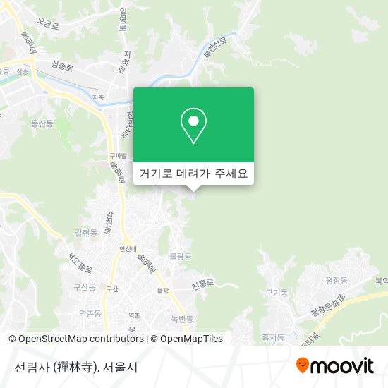 선림사 (禪林寺) 지도