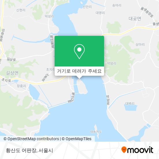 황산도 어판장 지도