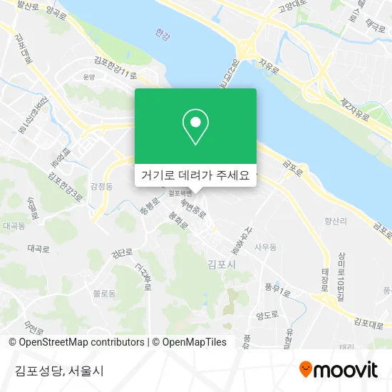 김포성당 지도