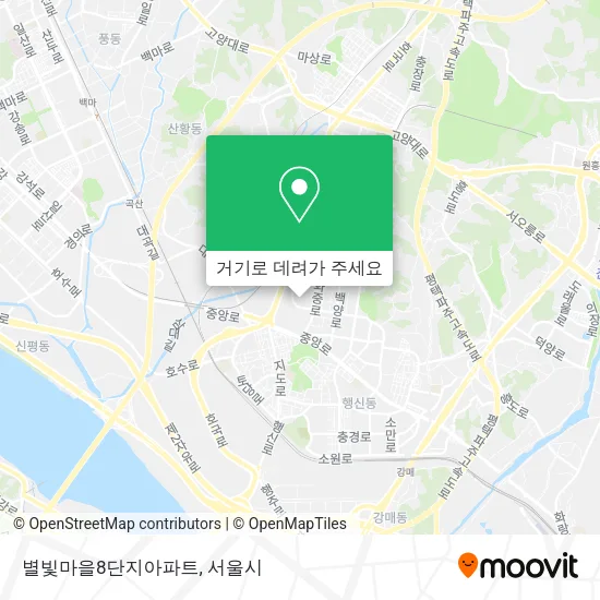 별빛마을8단지아파트 지도