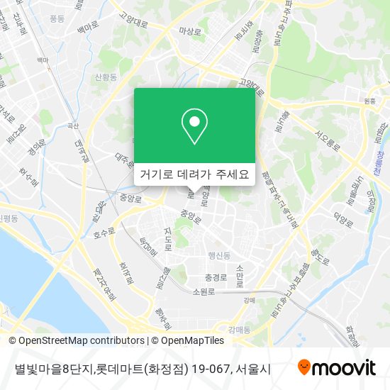 별빛마을8단지,롯데마트(화정점) 19-067 지도