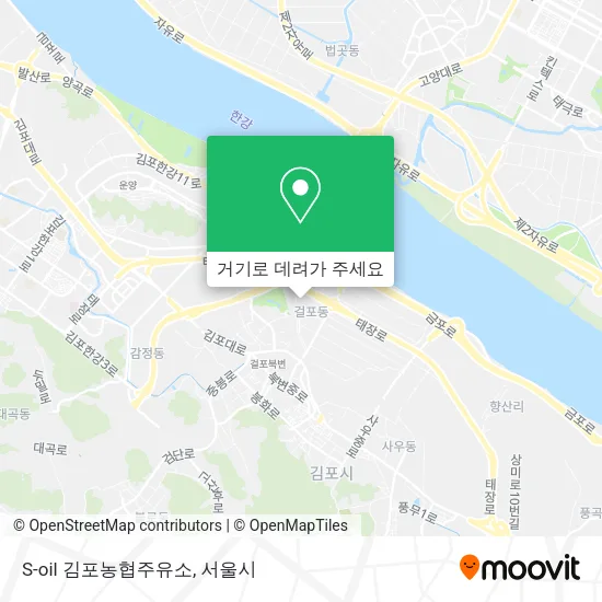 S-oil 김포농협주유소 지도