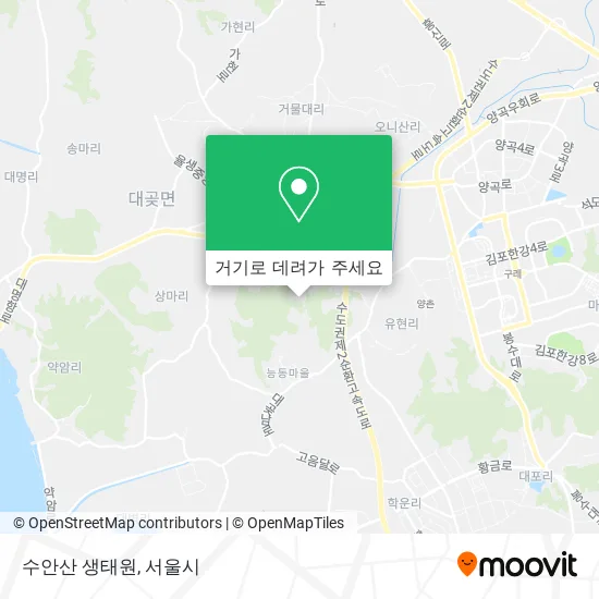 수안산 생태원 지도