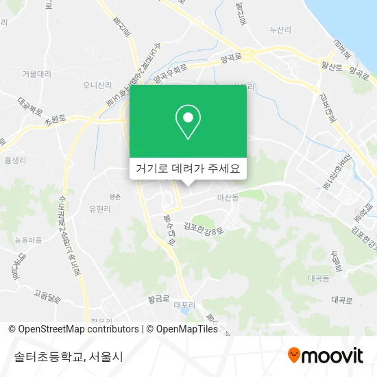 솔터초등학교 지도