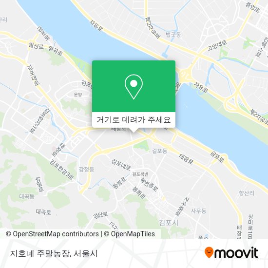 지호네 주말농장 지도