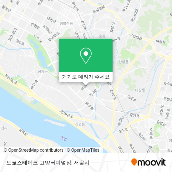 도쿄스테이크 고양터미널점 지도