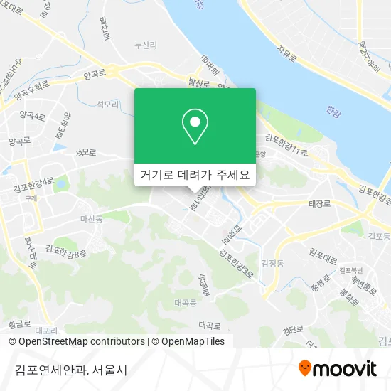 김포연세안과 지도