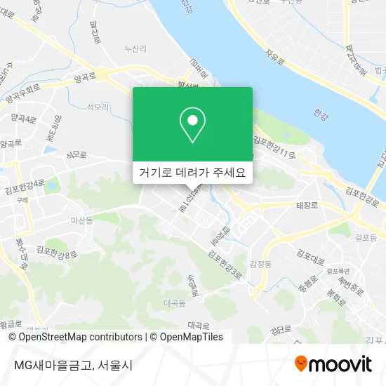 MG새마을금고 지도