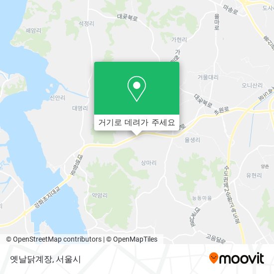 옛날닭계장 지도