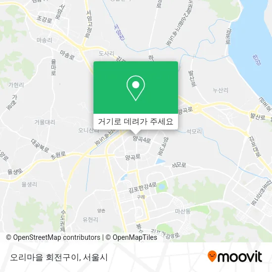 오리마을 회전구이 지도