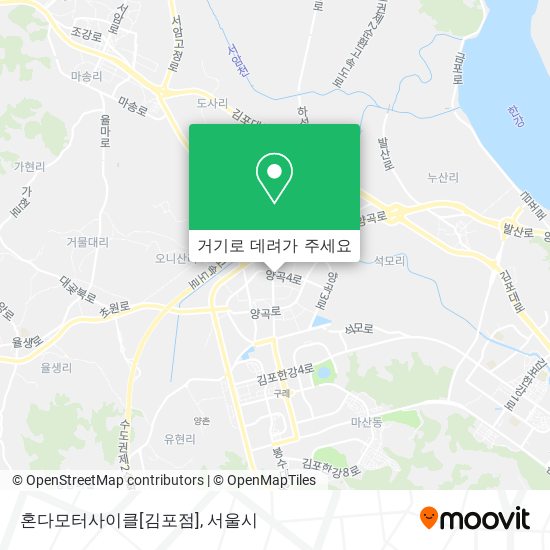 혼다모터사이클[김포점] 지도