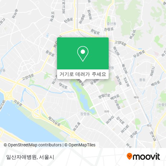 일산자애병원 지도