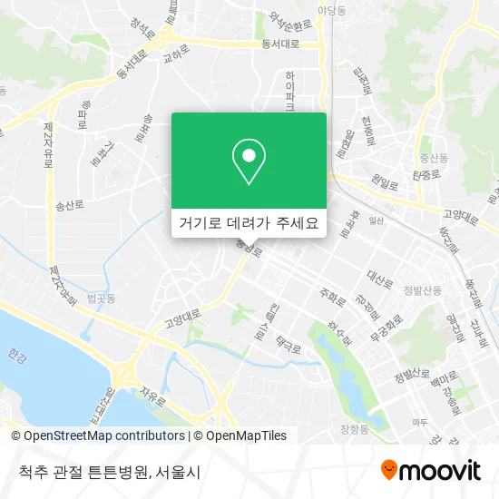 척추 관절 튼튼병원 지도