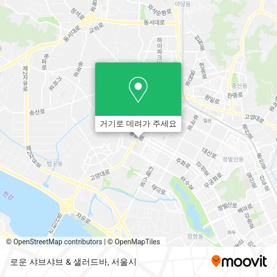 로운 샤브샤브 & 샐러드바 지도