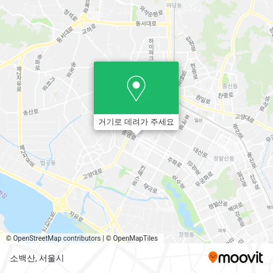 소백산 지도
