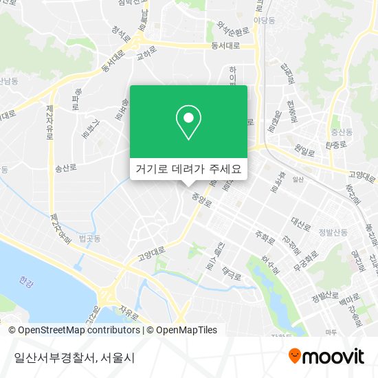 일산서부경찰서 지도