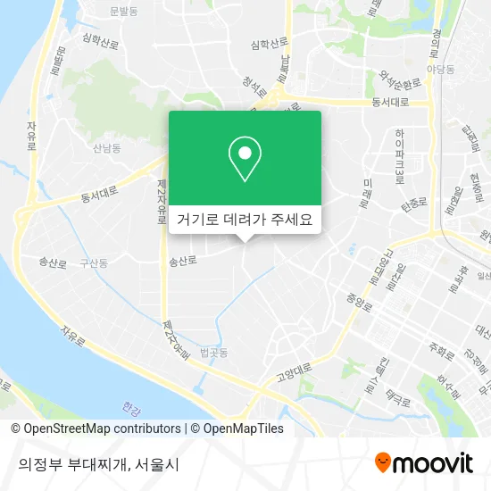 의정부 부대찌개 지도