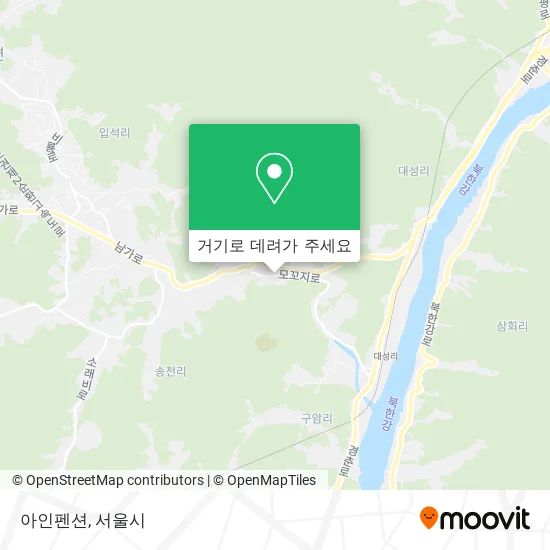 아인펜션 지도