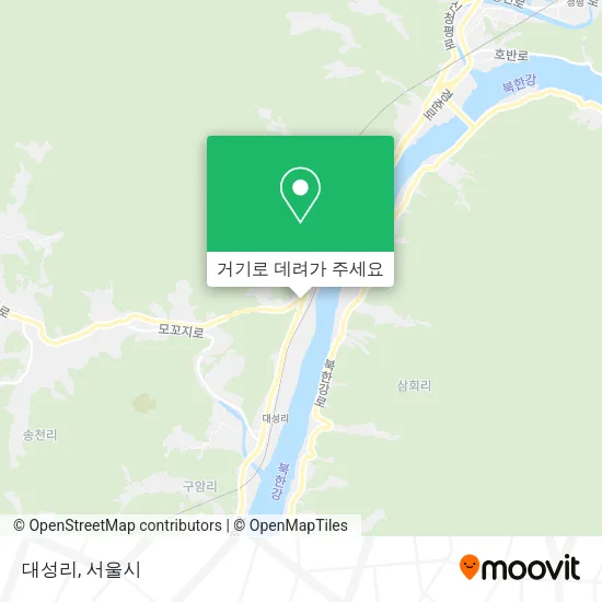 대성리 지도