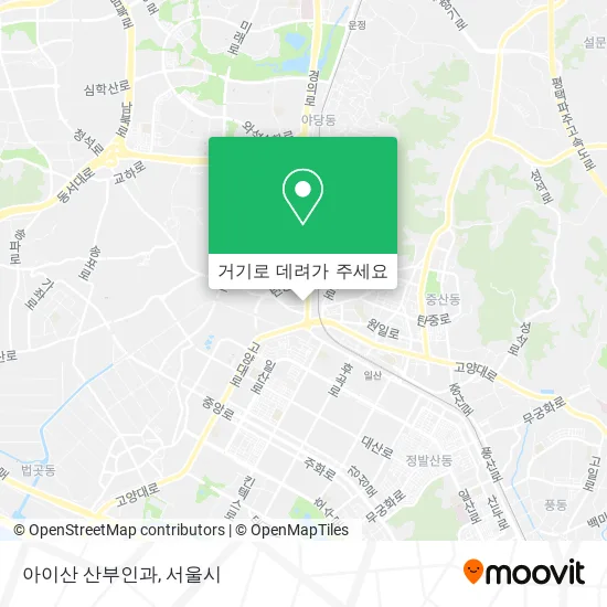 아이산 산부인과 지도
