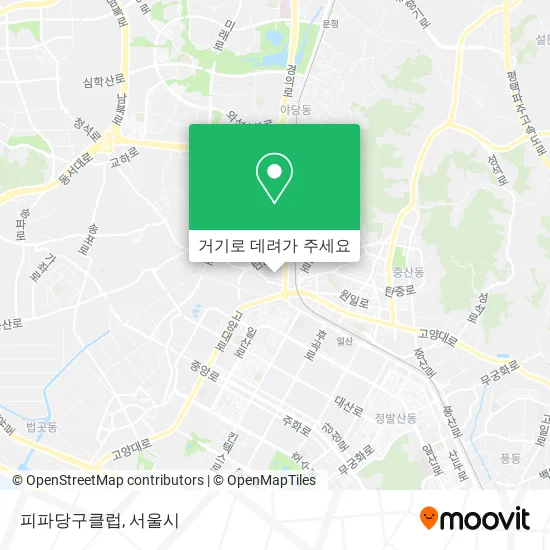 피파당구클럽 지도