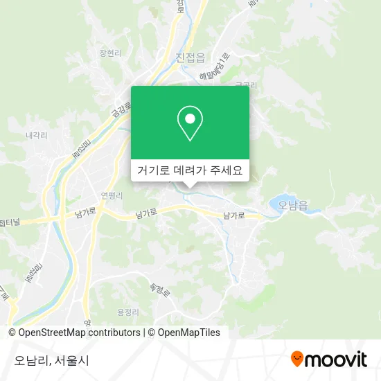 오남리 지도