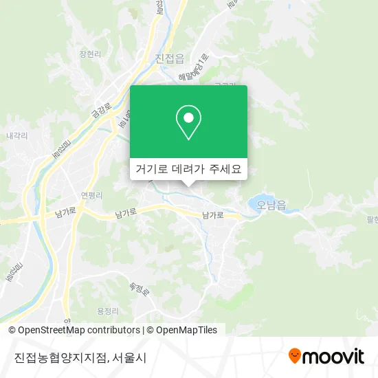 진접농협양지지점 지도