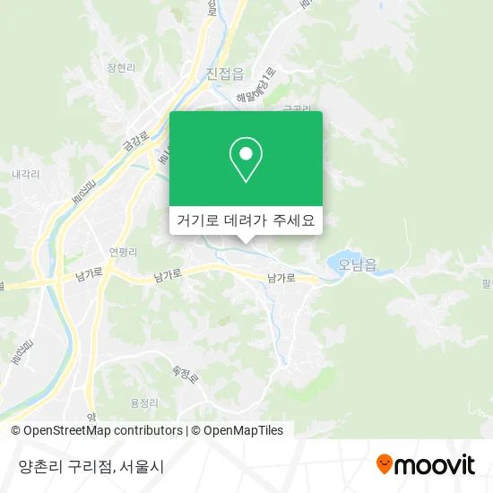 양촌리 구리점 지도