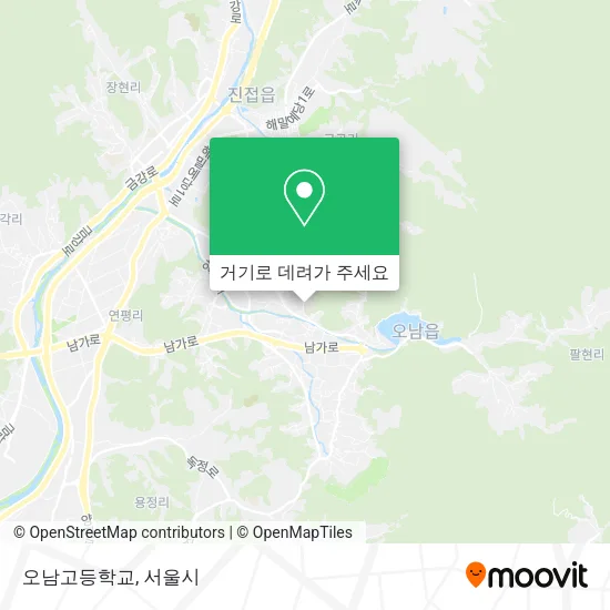 오남고등학교 지도