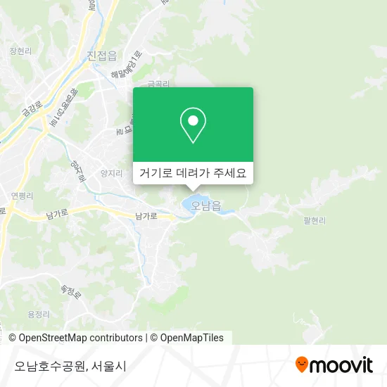 오남호수공원 지도