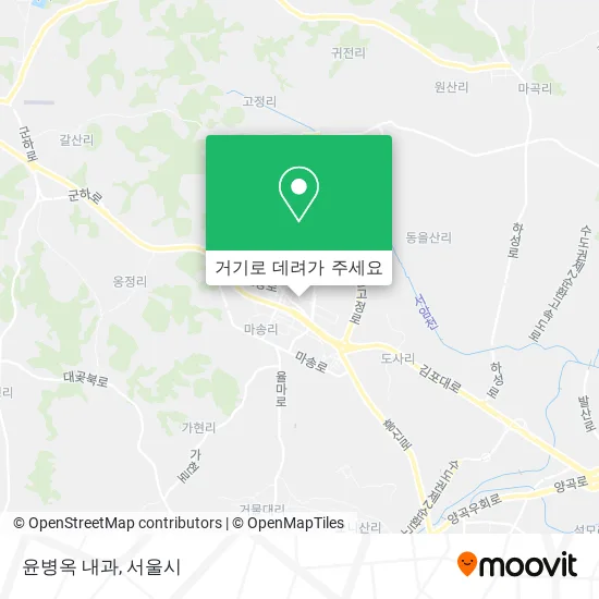 윤병옥 내과 지도