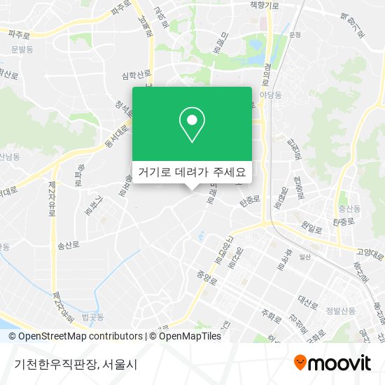 기천한우직판장 지도