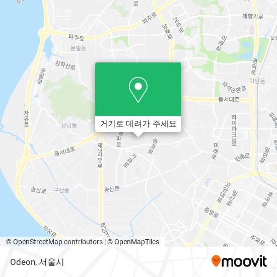 Odeon 지도