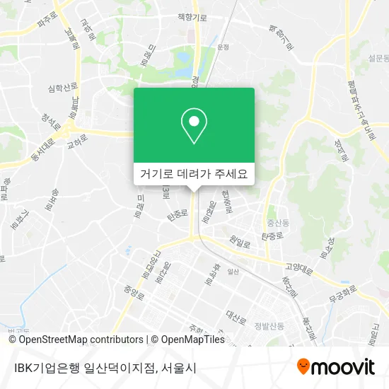 IBK기업은행 일산덕이지점 지도