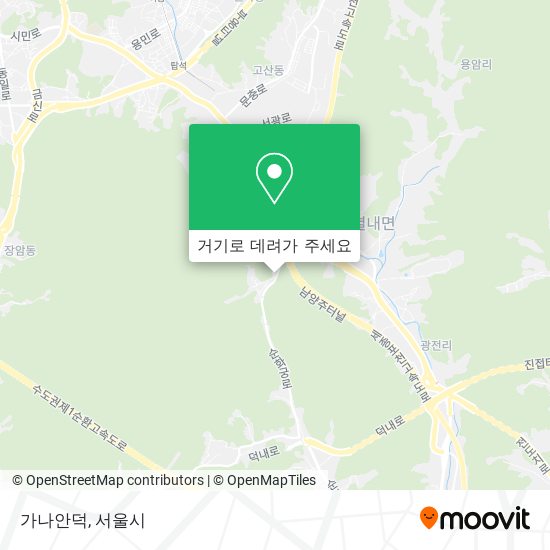 가나안덕 지도